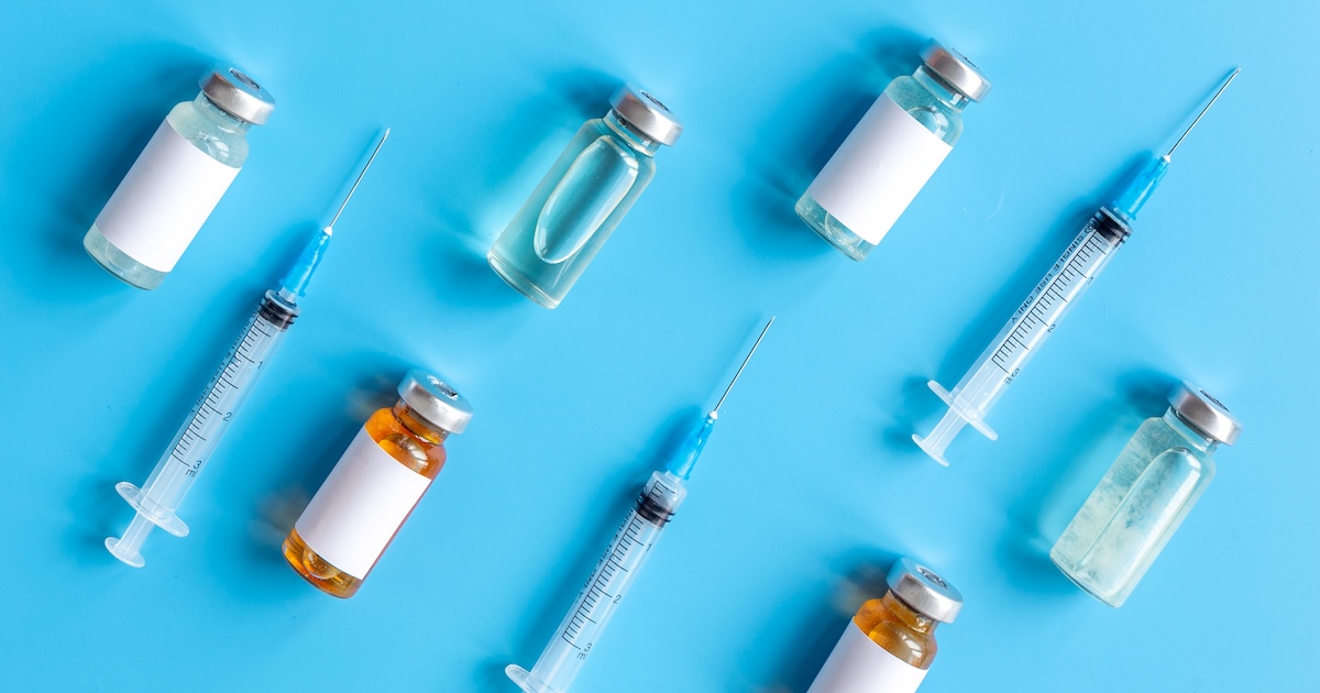 Medical-grade peptide vials and syringes at iCRYO South Jordan