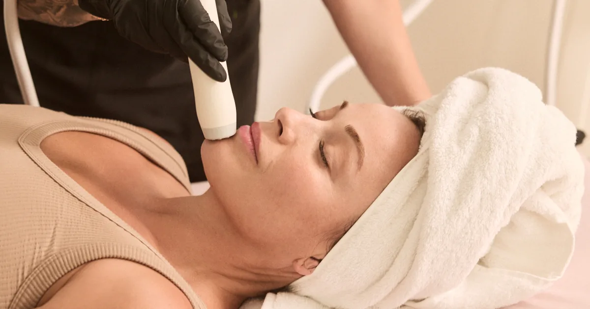 T-Shape 2 Facial session in progress at iCRYO South Jordan, Utah