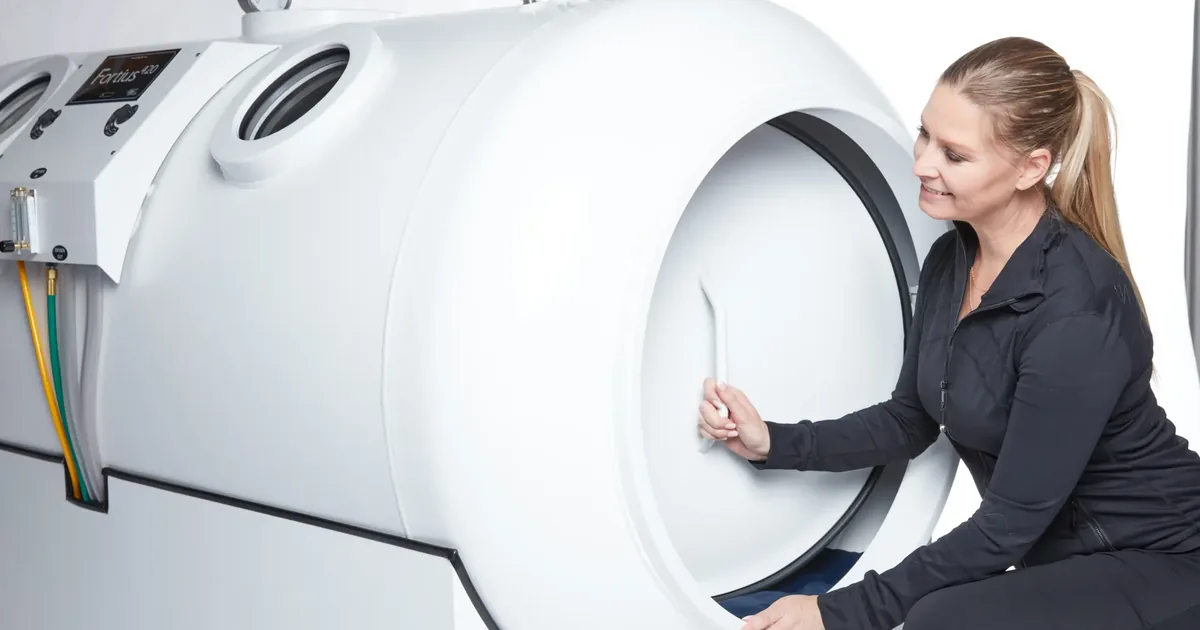 Hyperbaric chamber compared with supplemental oxygen at iCRYO South Jordan
